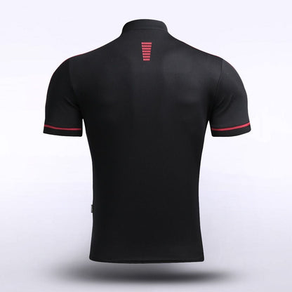 Adult Stand Collar Polo Shirt