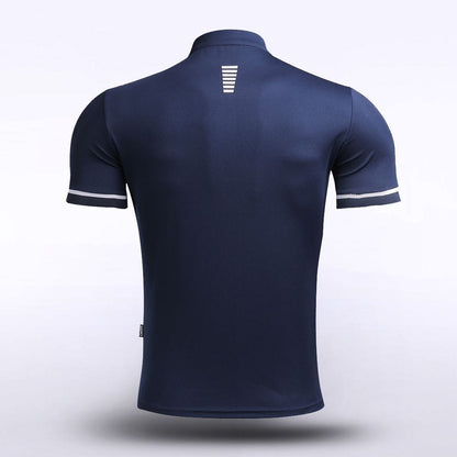 Adult Stand Collar Polo Shirt