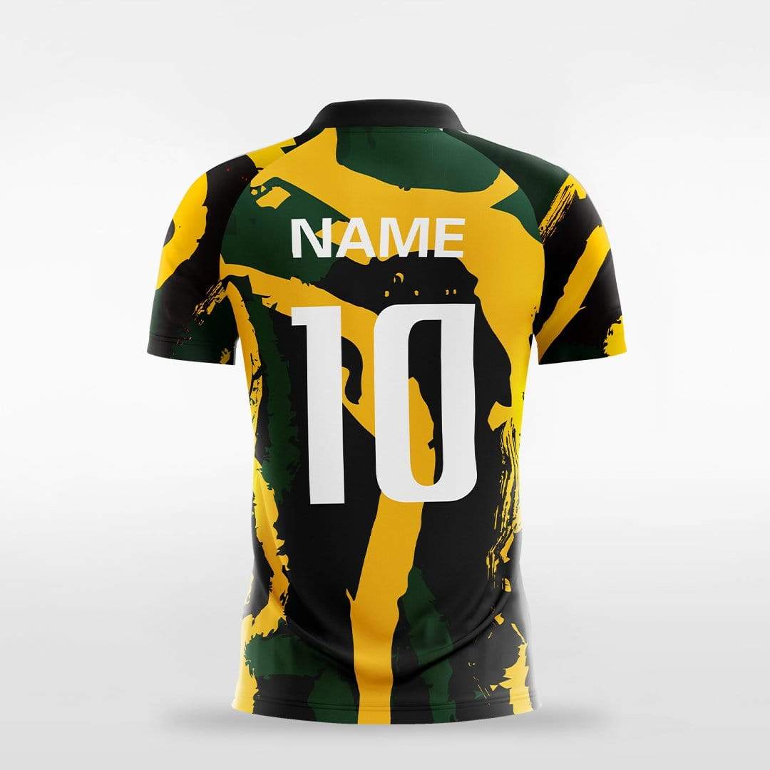 Pop Camouflage 1 - Customized Men's Sublimated Football Jersey