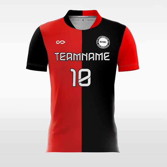 Double Faced 3 - Customized Men's Sublimated Football Jersey
