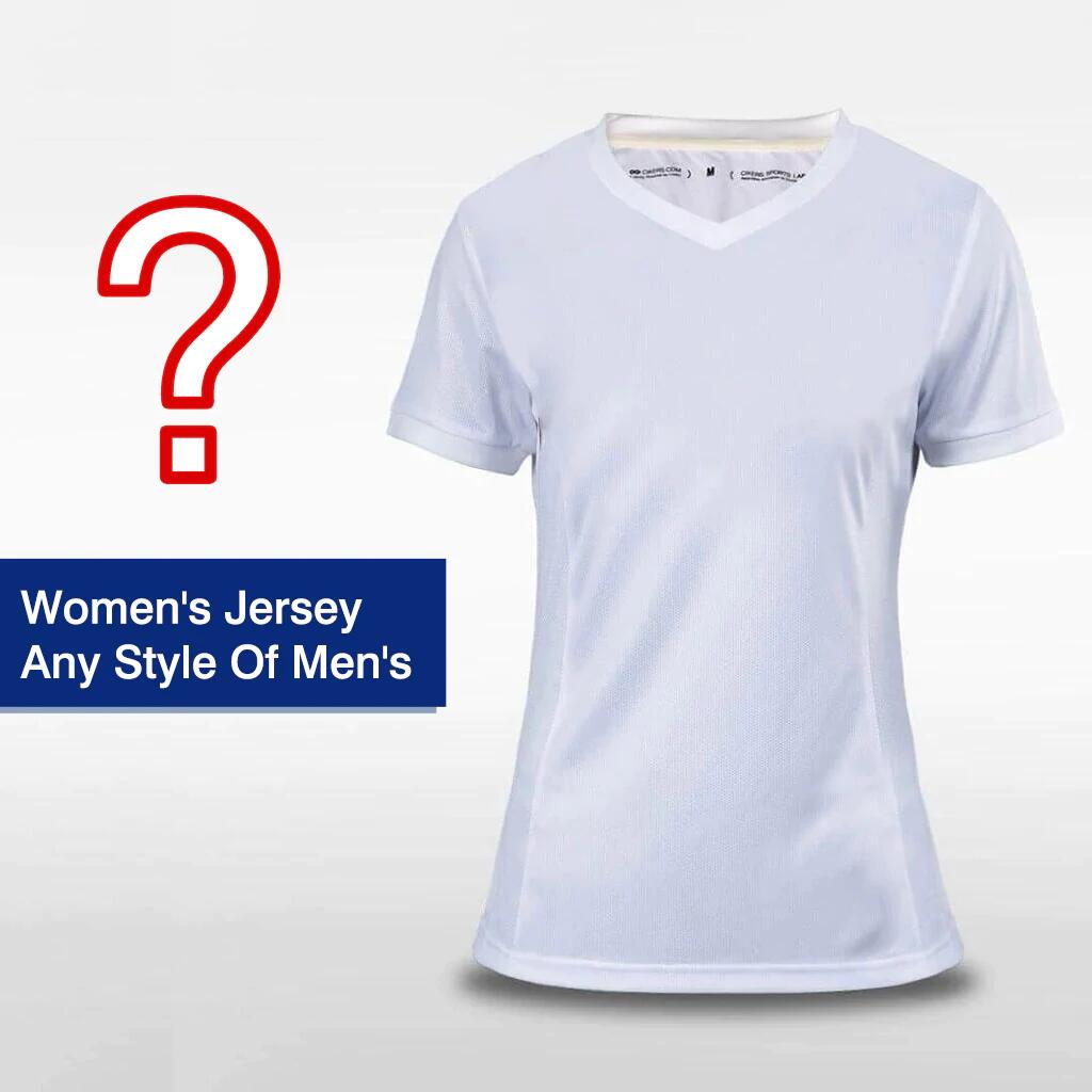 Men's Style for Women - Customized Women's Sublimated Football Jersey