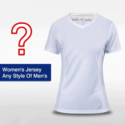 Men's Style for Women - Customized Women's Sublimated Football Jersey