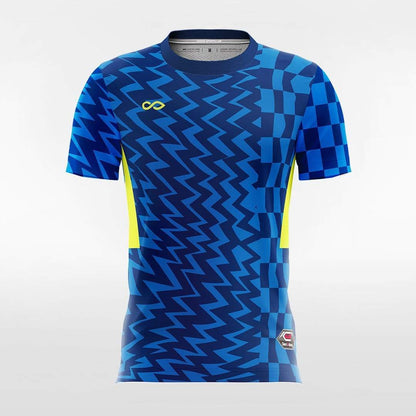 Shark - Customized Men's Sublimated Football Jersey