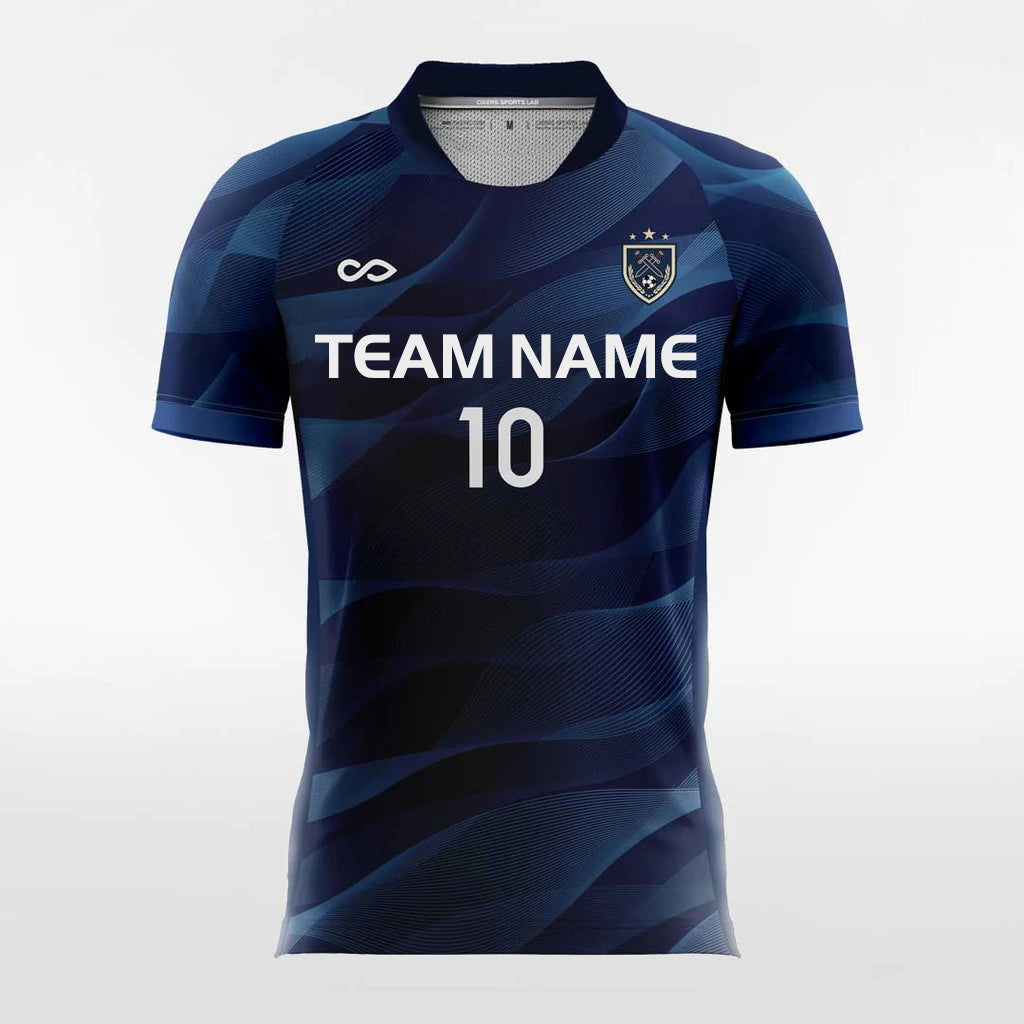 Streamer - Customized Men's Sublimated Football Jersey