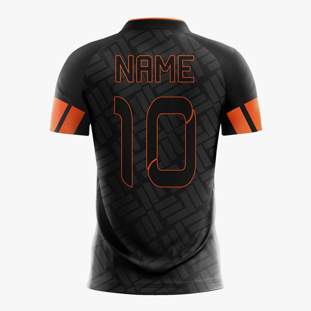 Tetris - Customized Men's Sublimated Football Jersey -Fluorescent