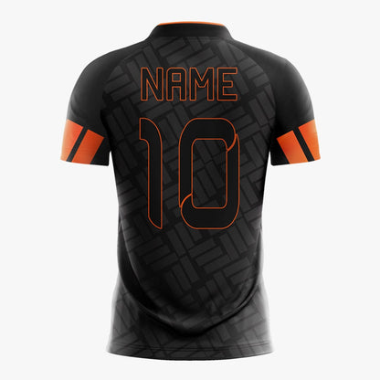 Tetris - Customized Men's Sublimated Football Jersey -Fluorescent