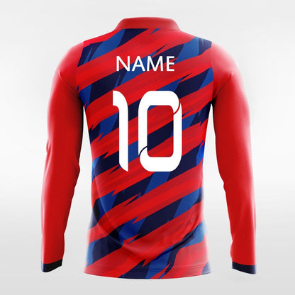 Thorn - Customized Men's Sublimated Long Sleeve Football Jersey