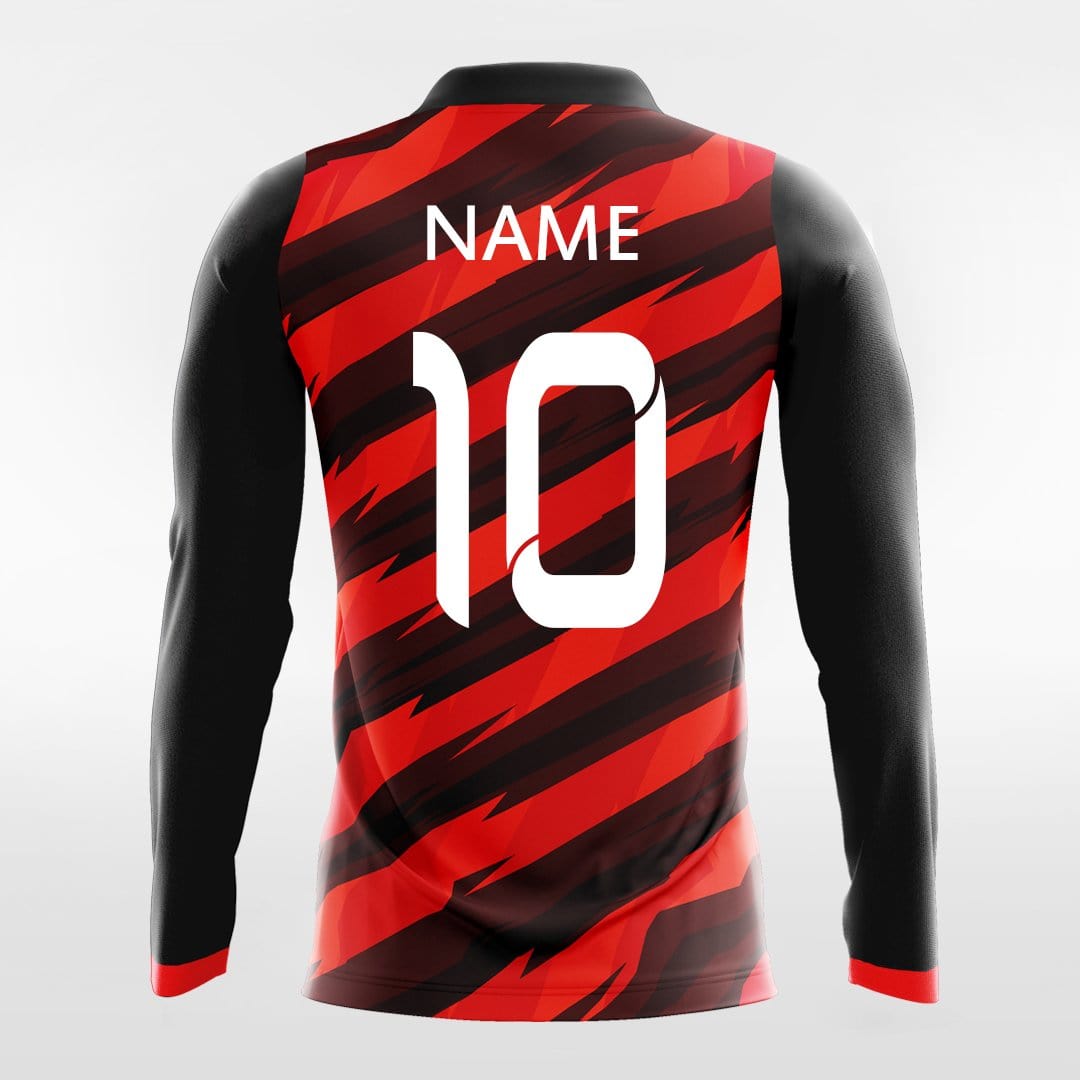 Thorn - Customized Men's Sublimated Long Sleeve Football Jersey