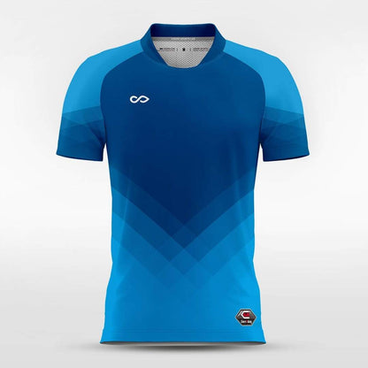 Continent - Customized Men's Sublimated Football Jersey