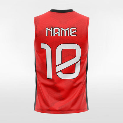 Mosaic Camouflage - Customized Men's Sublimated Sleeveless Football Jersey