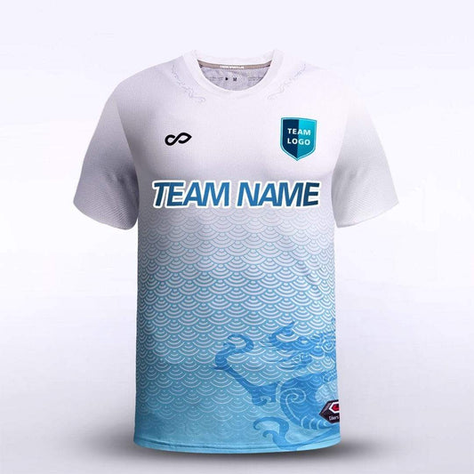 Wild Dragon - Customized Kid's Sublimated Football Jersey