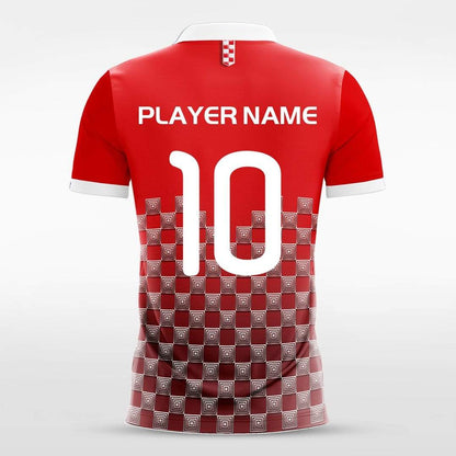Checker - Customized Men's Sublimated Football Jersey