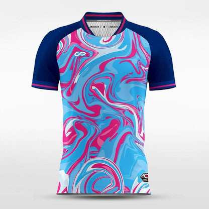 Lava - Customized Men's Sublimated Football Jersey
