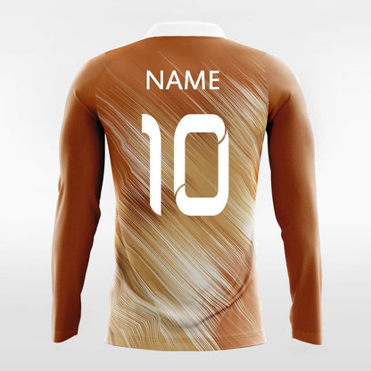 Endless - Customized Men's Sublimated Long Sleeve Football Jersey