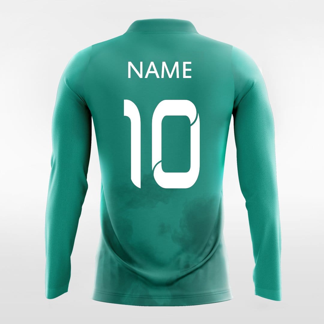 Mist - Customized Men's Sublimated Long Sleeve Football Jersey