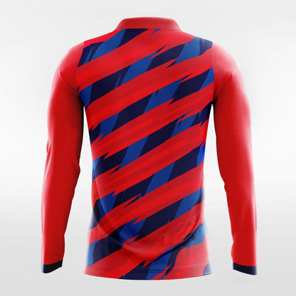 Thorn - Customized Men's Sublimated Long Sleeve Football Jersey