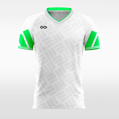 Tetris - Customized Men's Sublimated Football Jersey -Fluorescent
