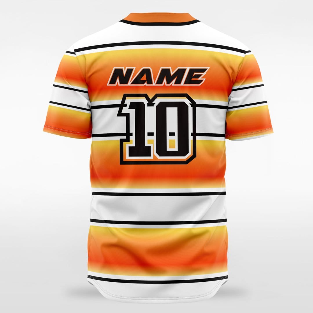 Tropical - Customized Men's Sublimated Full-Button Baseball Jersey