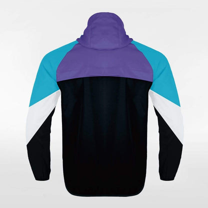 Retro Style 2 - Customized Adult's Sublimated Waterproof Jacket